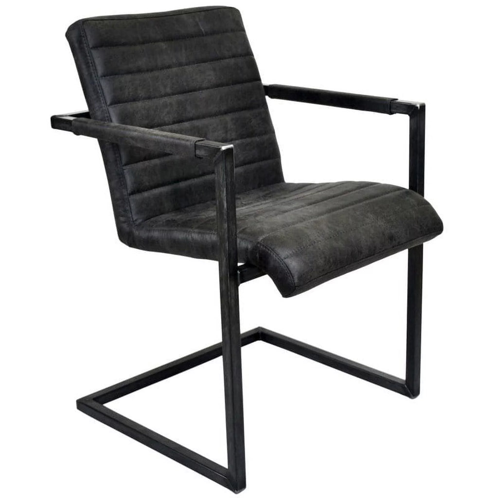 Leather Chair Beige X7271