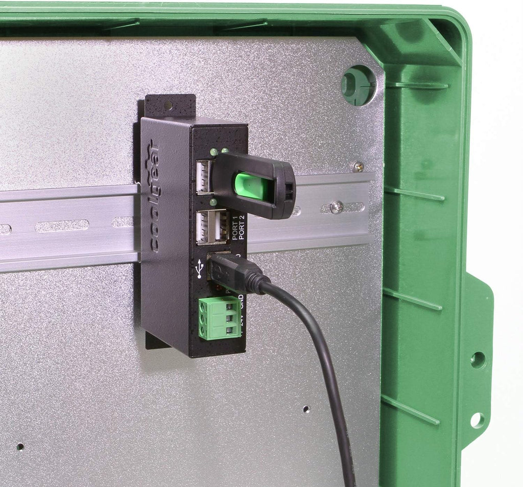 4-Port Industrial USB 2.0 Powered Pack of 2 K834778