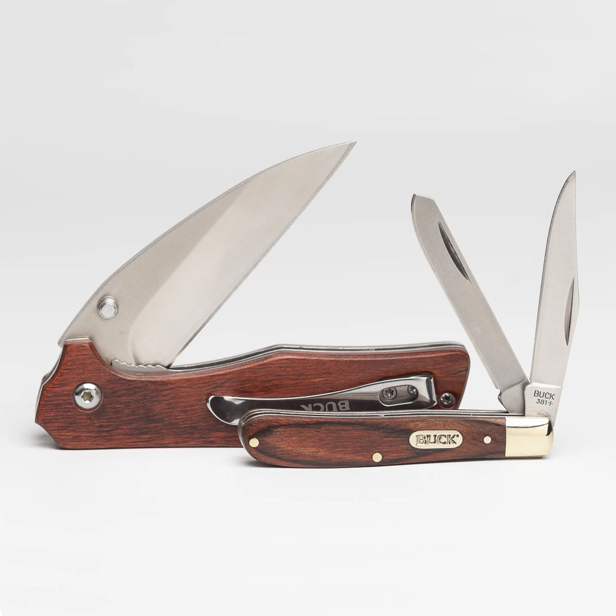 Brown Trapper and Large Folder Combo F1483