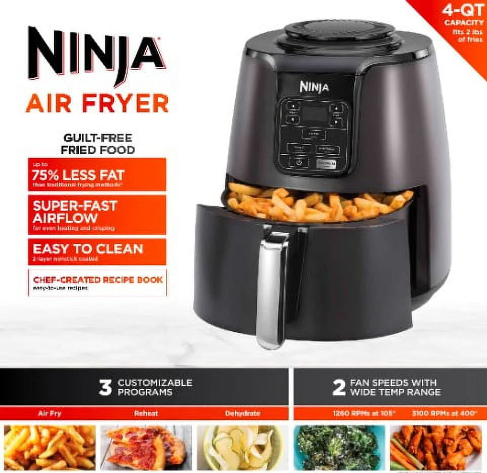 Black 4QT Air Fryer A508411