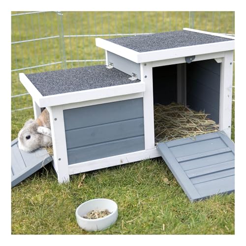 Small Animal House with Hinged Roof & Raised Floor L78007
