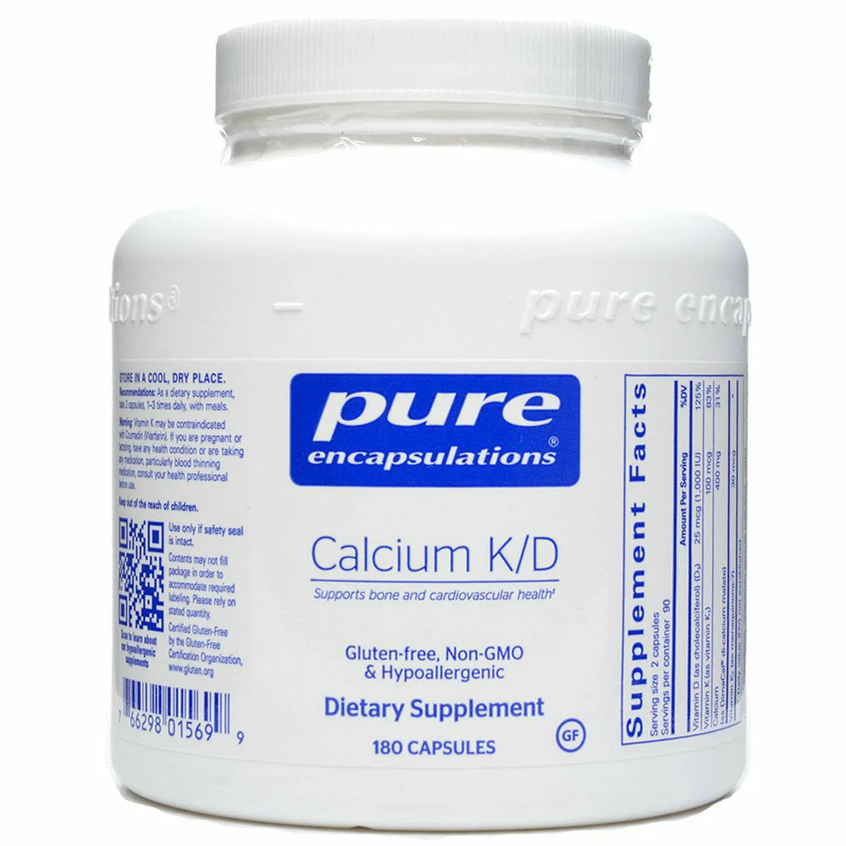 Calcium K/D 180 caps I14115