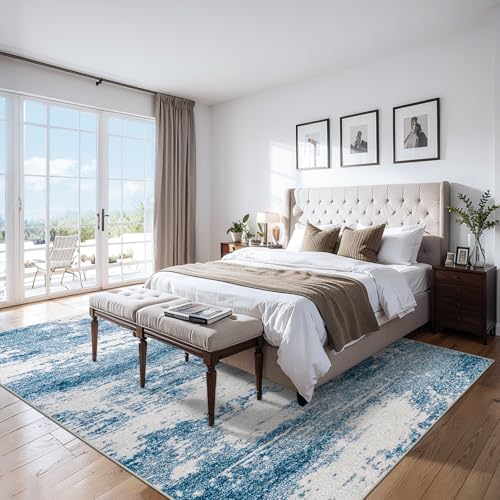 8x10 Washable Non-Slip Area Rug O316