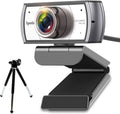 Wide Angle 120 Degree Webcam with Microphone and Tripod Full HD 1080P USB N48908