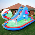 Inflatable Waterslide Bounce House with Splash Pool A265127