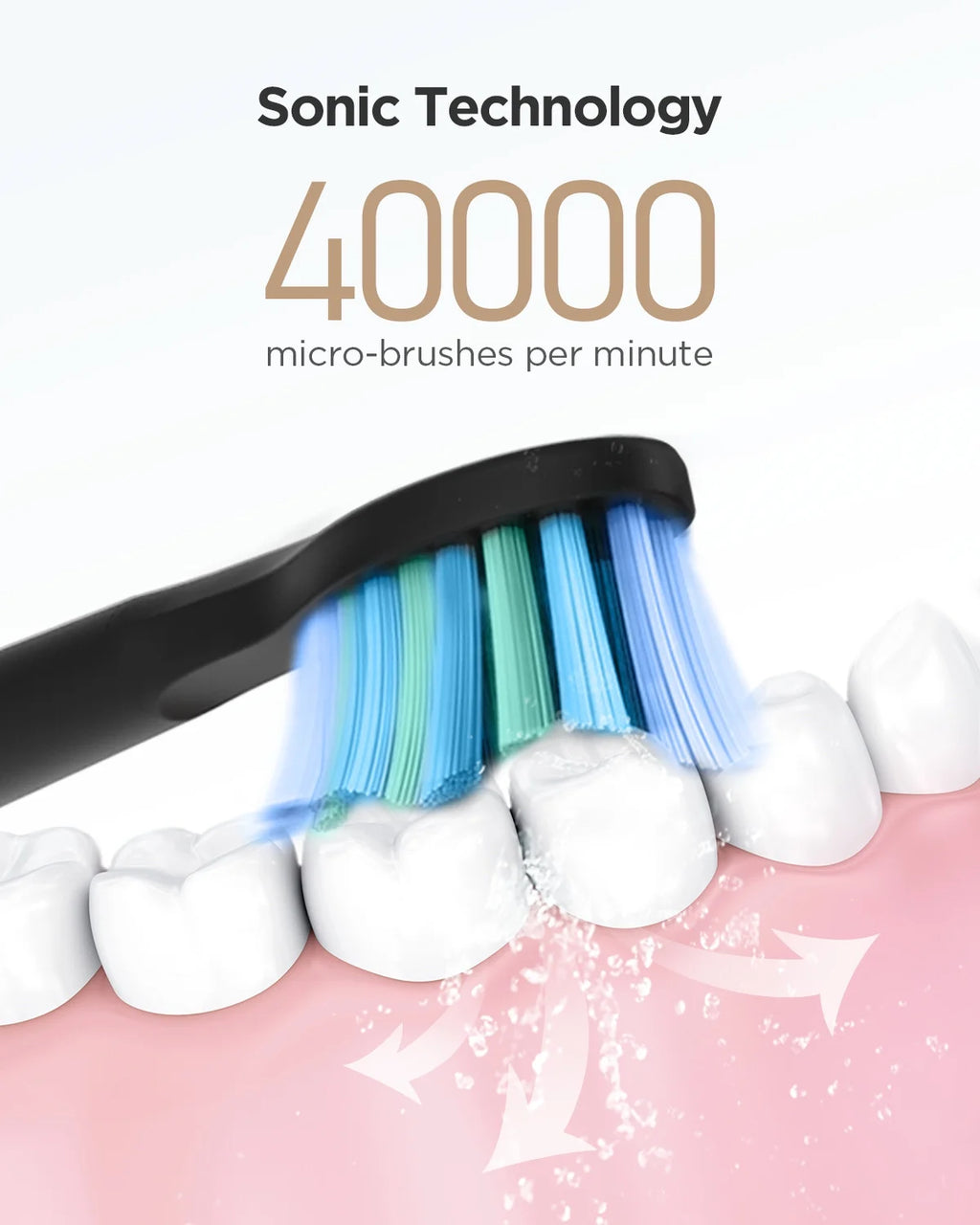 Black Rechargeable Electric Toothbrush Q196825