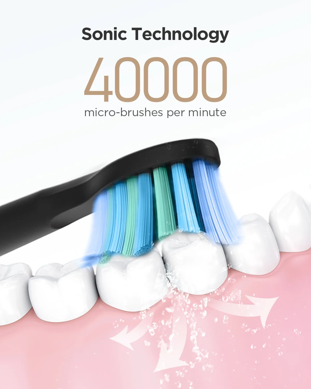 Black Rechargeable Electric Toothbrush Q196825