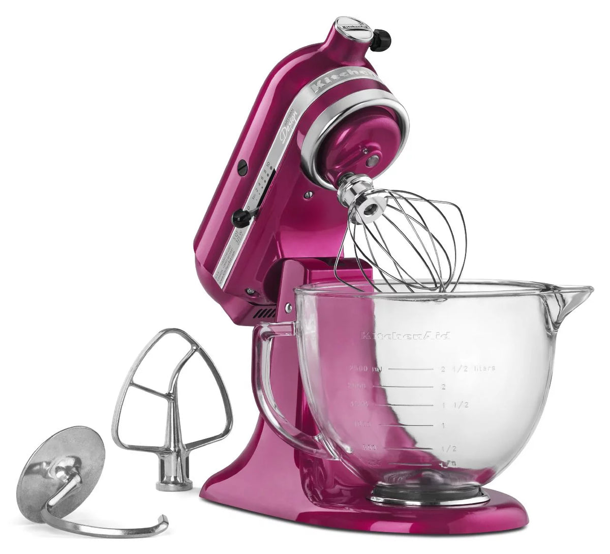 5 Quart Tilt-Head Stand Mixer with Glass Bowl I36641
