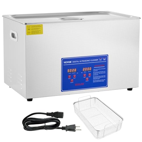 30L Industrial Ultrasonic Cleaner with Digital Timer Heater 40kHz 1100W K94359