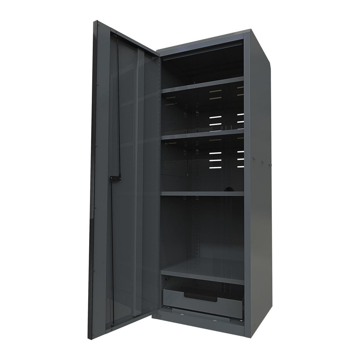 Blue 22 in. End Locker I25945