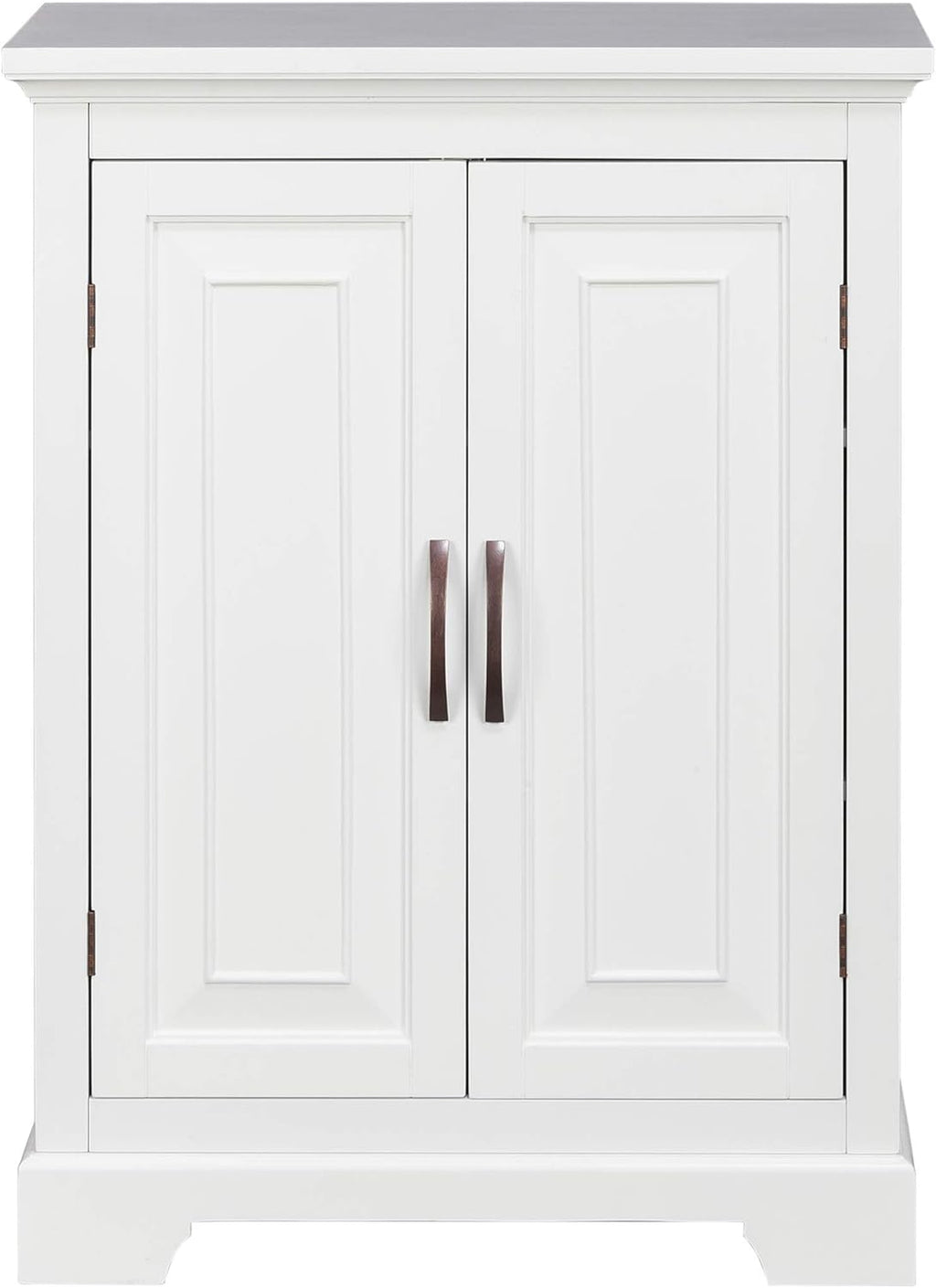 White 2 Door Freestanding Storage Cabinet J3859