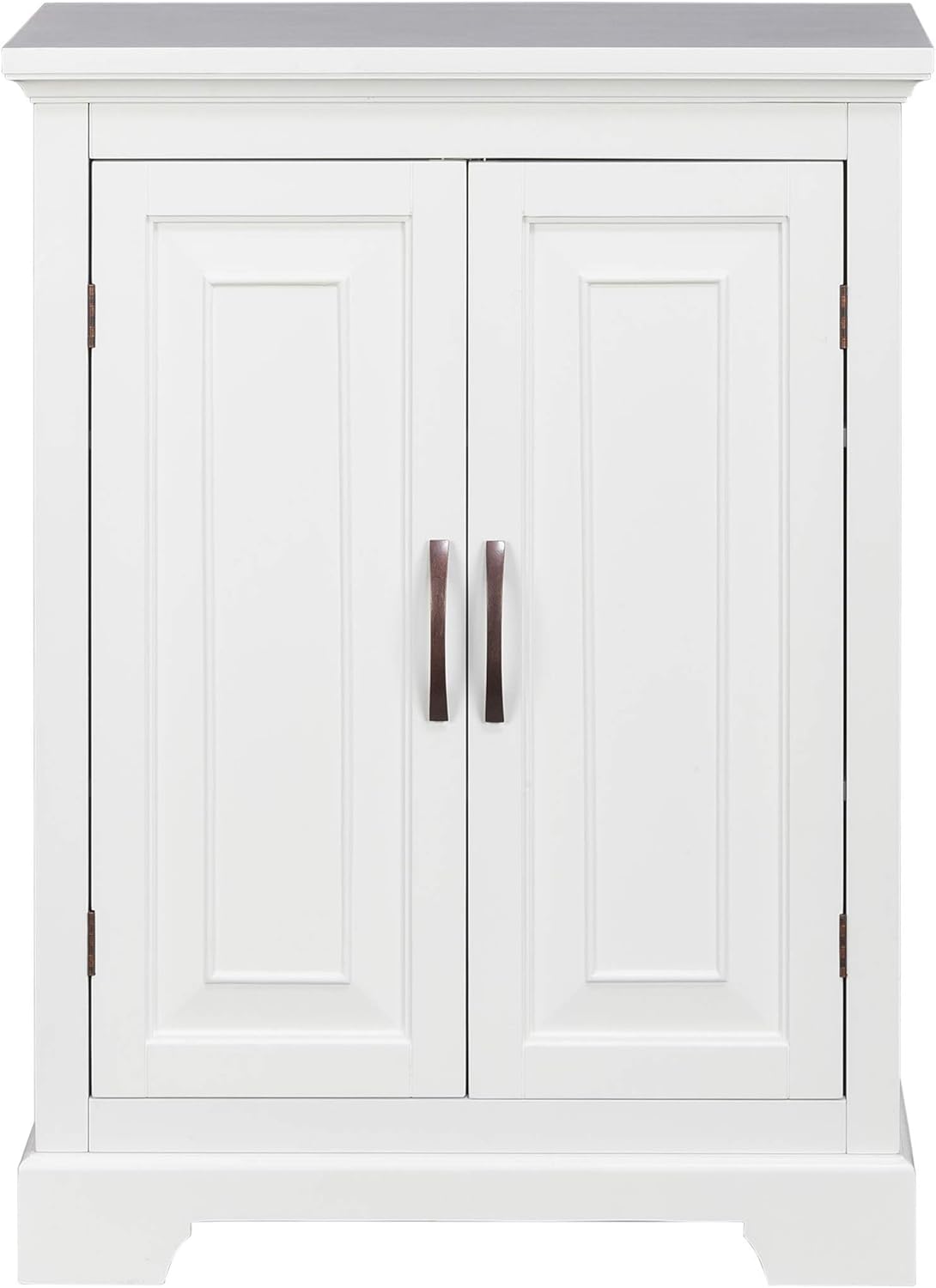 White 2 Door Freestanding Storage Cabinet J3859