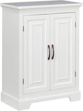 White 2 Door Freestanding Storage Cabinet J3859