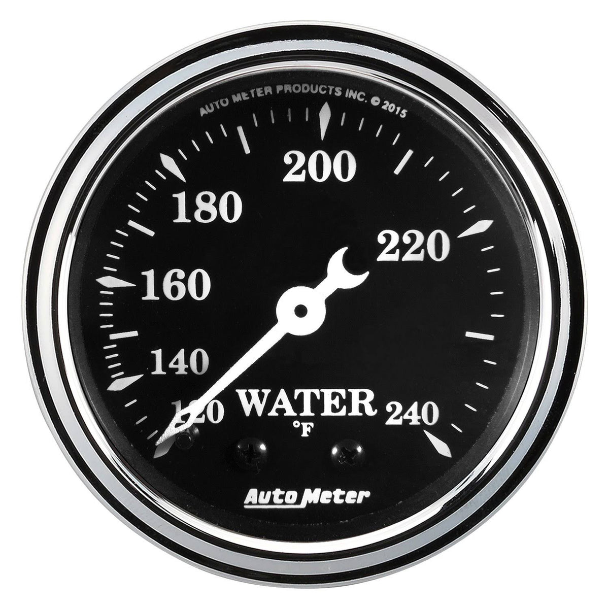 Black Mechanical Water Temperature Gauge N1393