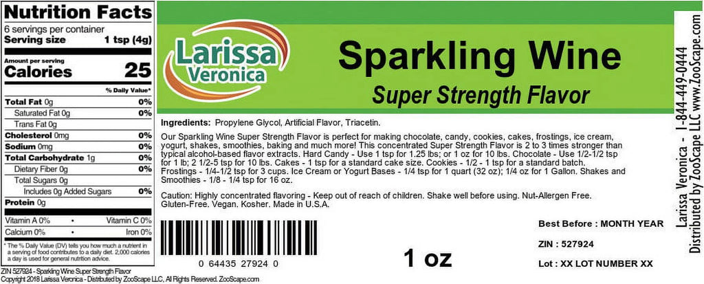Sparkling Wine 1 oz 3-Pack C30061