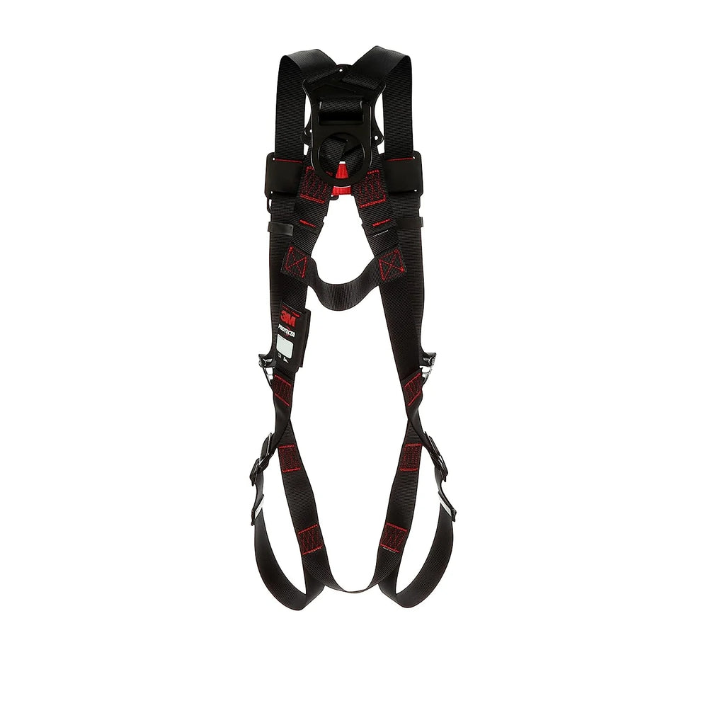 Vest-Style Harnesses with Back D-Ring, Quick Connect Buckles D39306