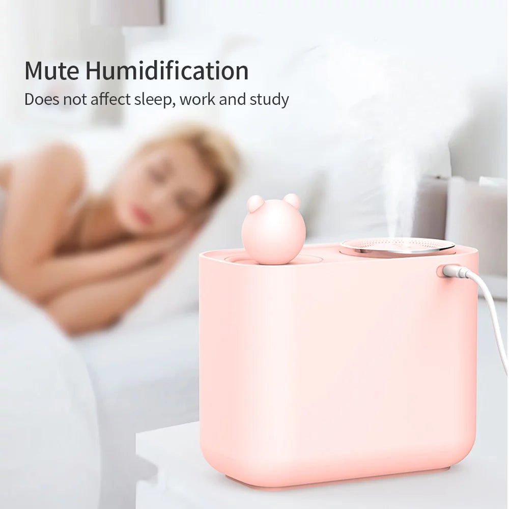Orange Ultrasonic Humidifier 3L Water Tank M97416