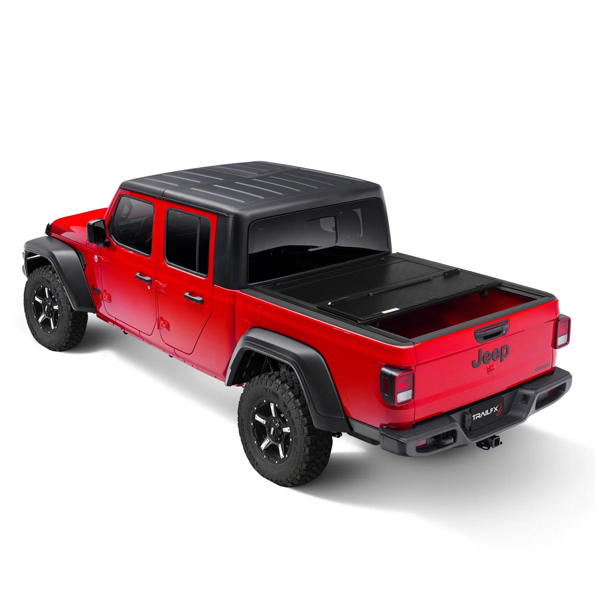 Matte Black Hard Folding Tonneau Cover W514