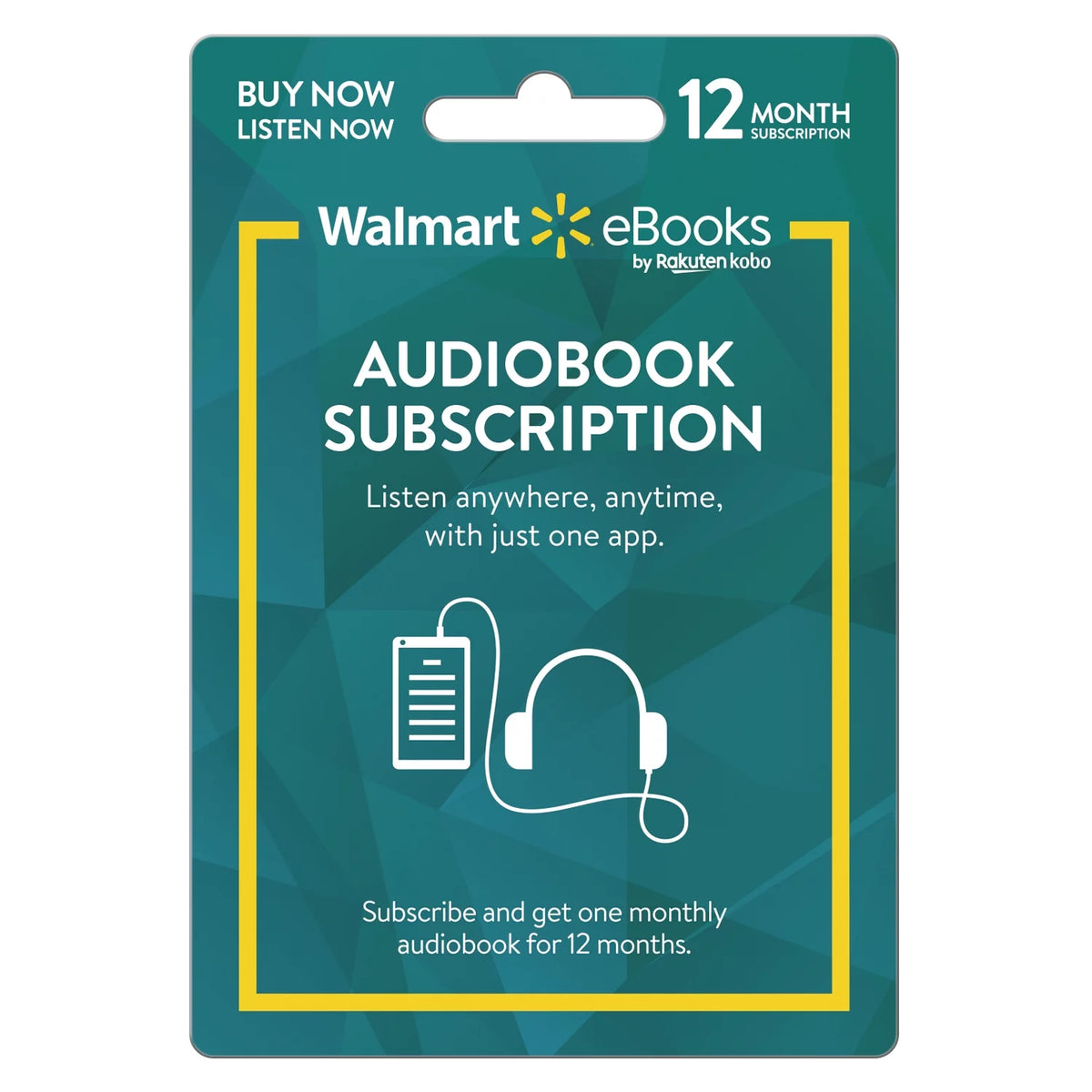 Audiobook Subscription 12 Months Y59064