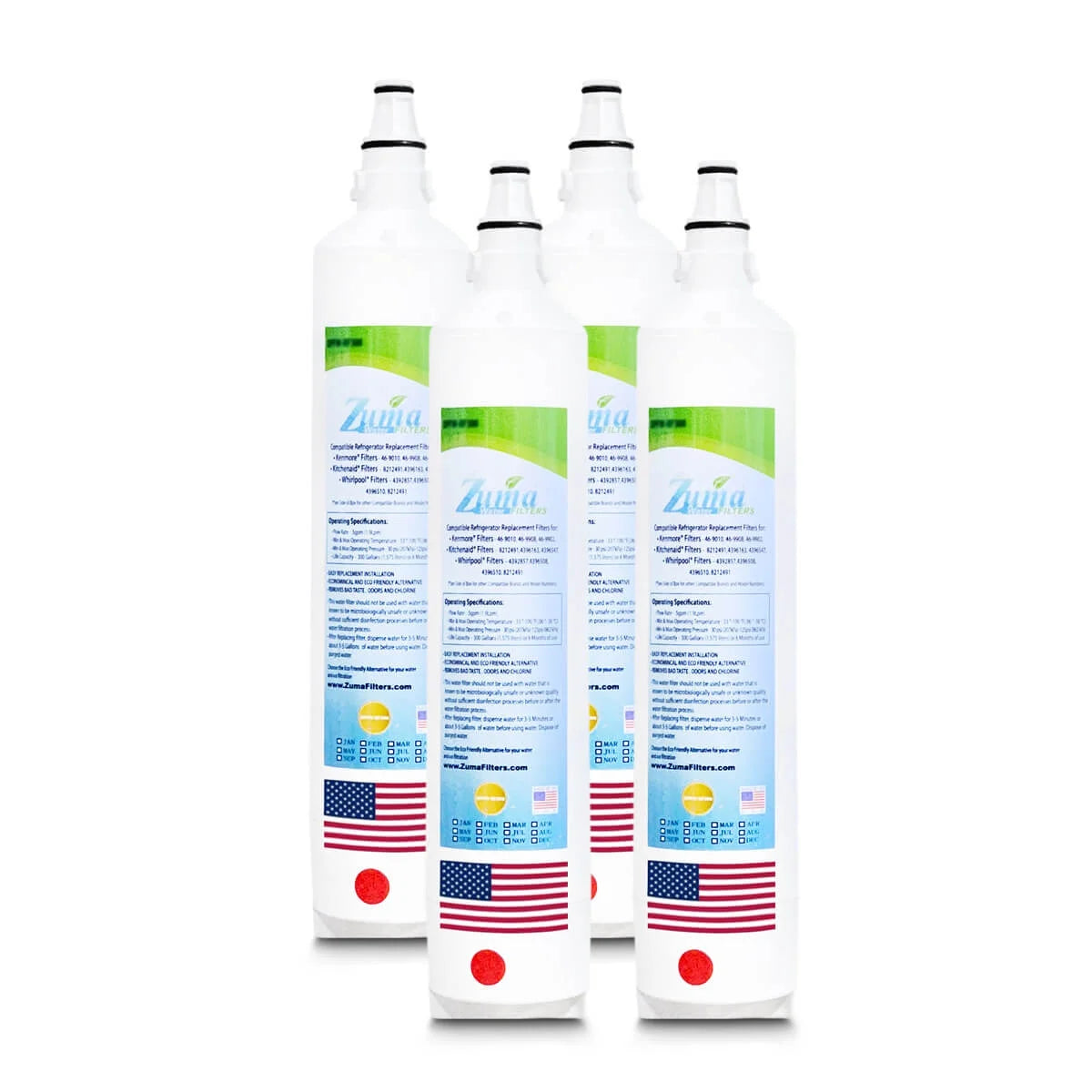 Water Filters, 4 Pack E33667