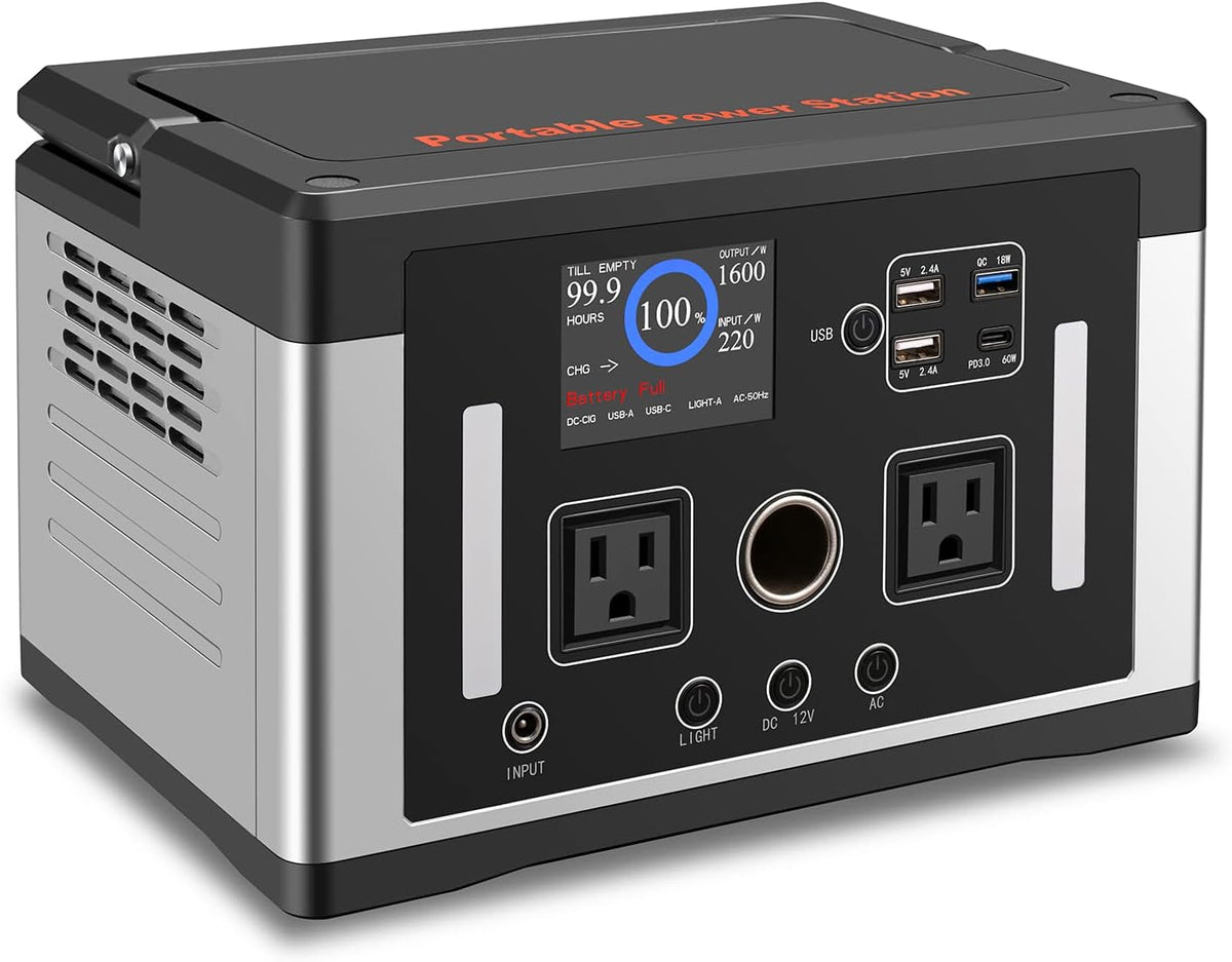700W Portable Power Station 577Wh Lithium Battery UPS J96536