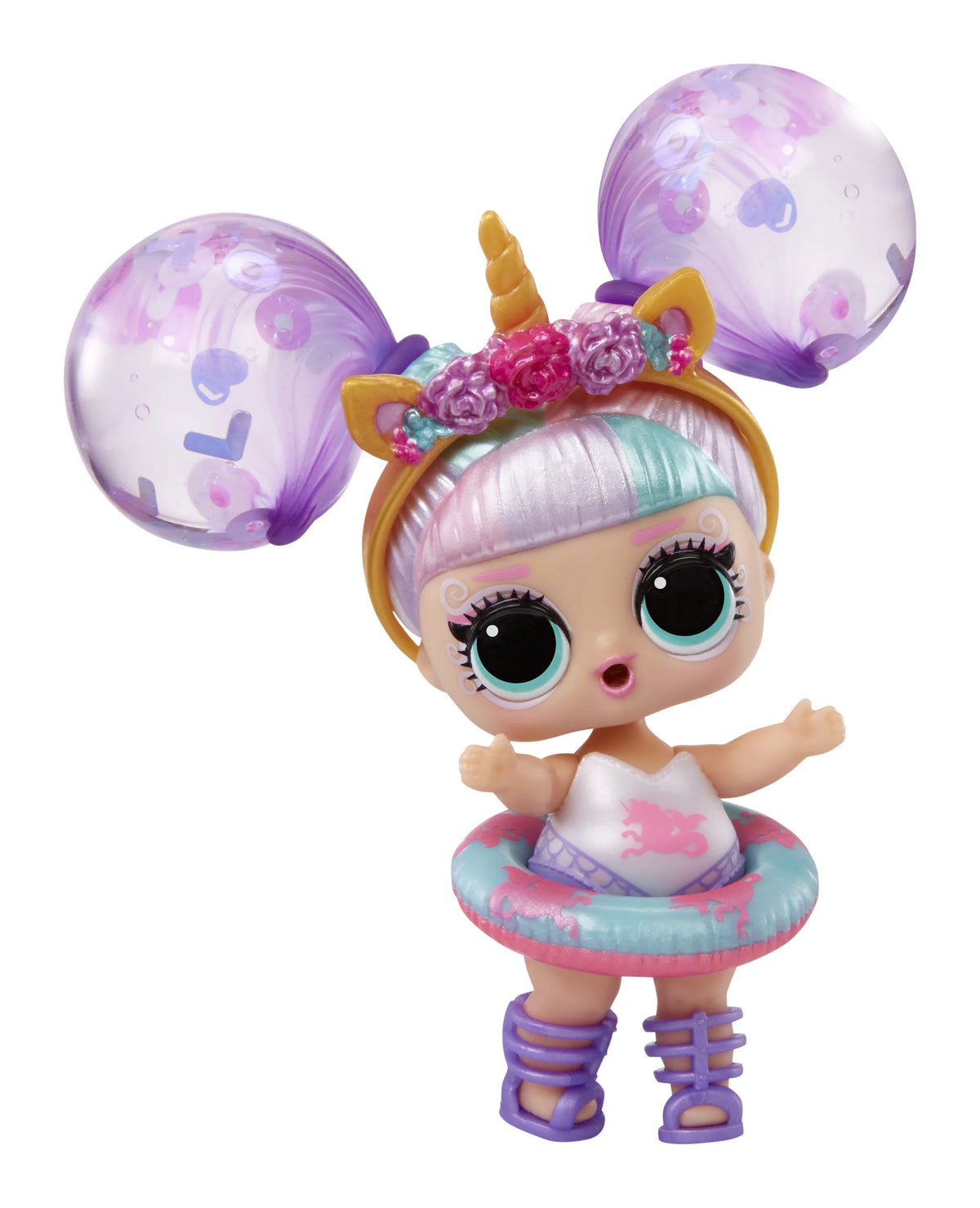 Water Balloon Surprise Dolls, Glitter, Reusable, Limited Edition W984817