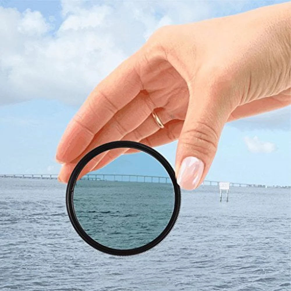55mm 3-Piece Coated Filter Kit + Cleaning Kit M660858