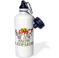 Snow Leopards Water Bottle, 21-ounce H5640