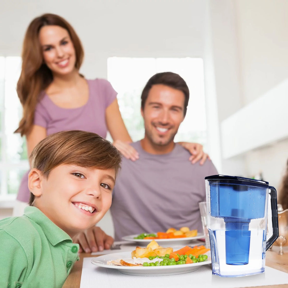 Alkaline Water Pitcher with Replaceable Filter X3915