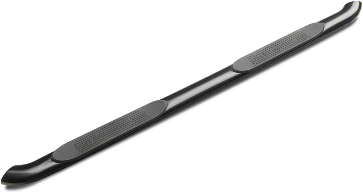 Black Oval Bent End Side Step Bars Z22857