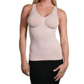 Plus Shapewear Tank Top with Wire-free Bra P4366