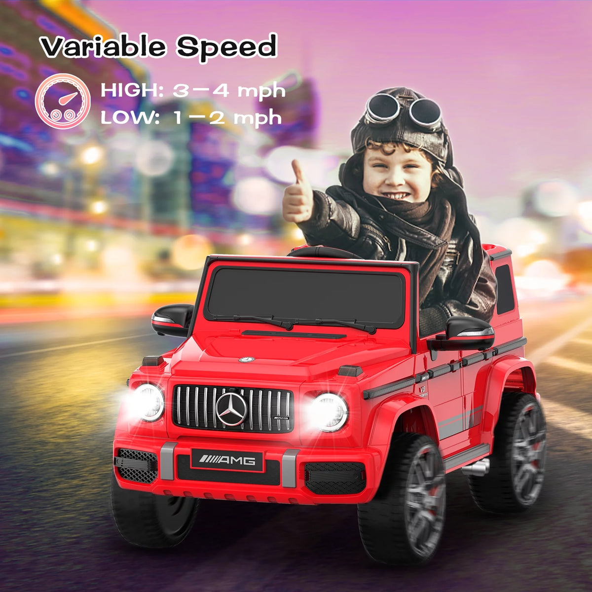 24V 4WD 1 Seater Ride on Car E109