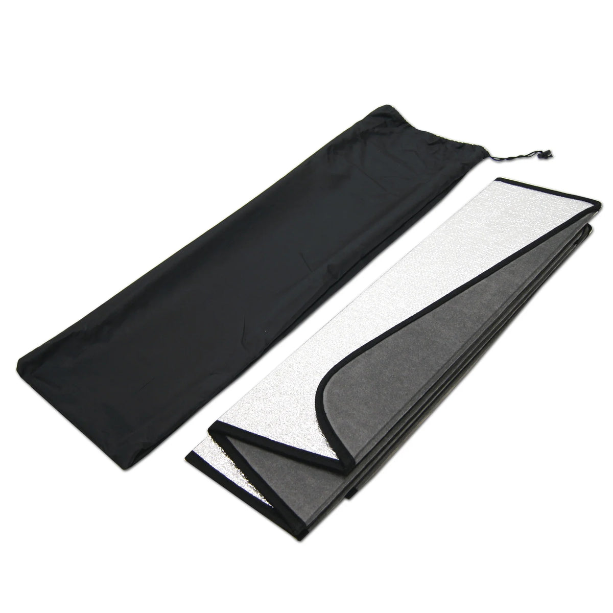Silver and Grey Windshield Sun Shade for 2019-2022 Ford Edge J74838