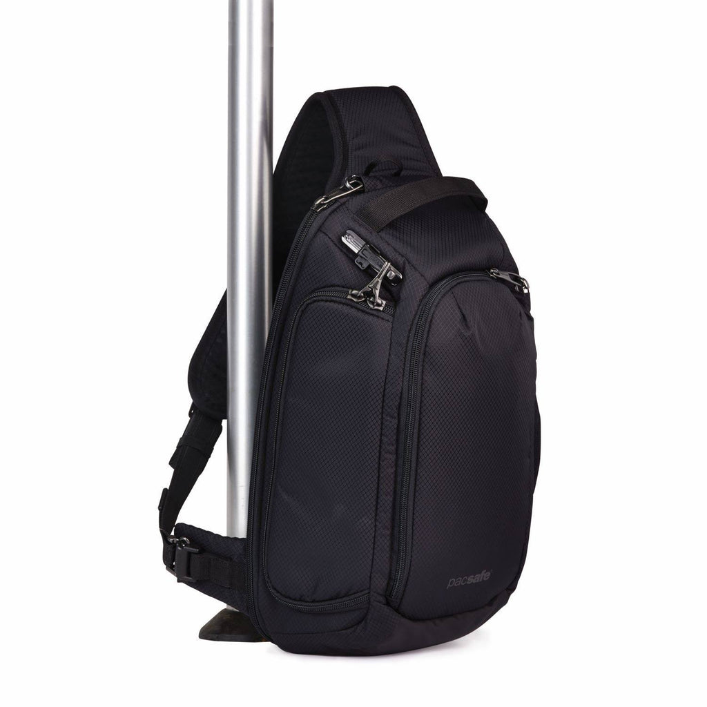 Black Anti-Theft Camera Sling Pack V4040