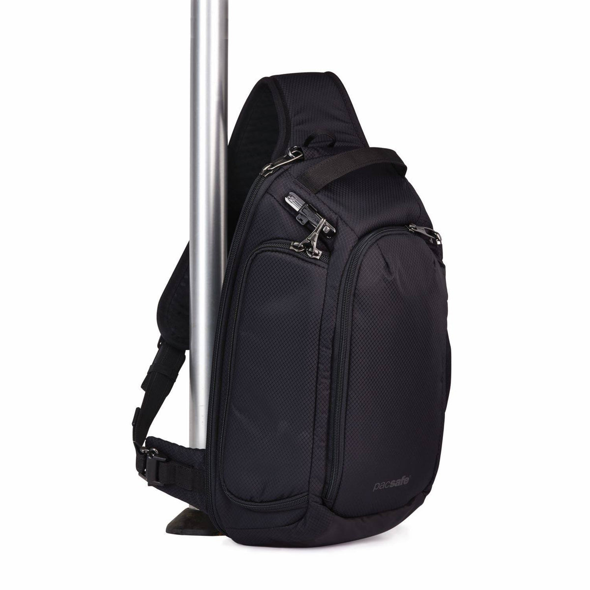 Black Anti-Theft Camera Sling Pack V4040