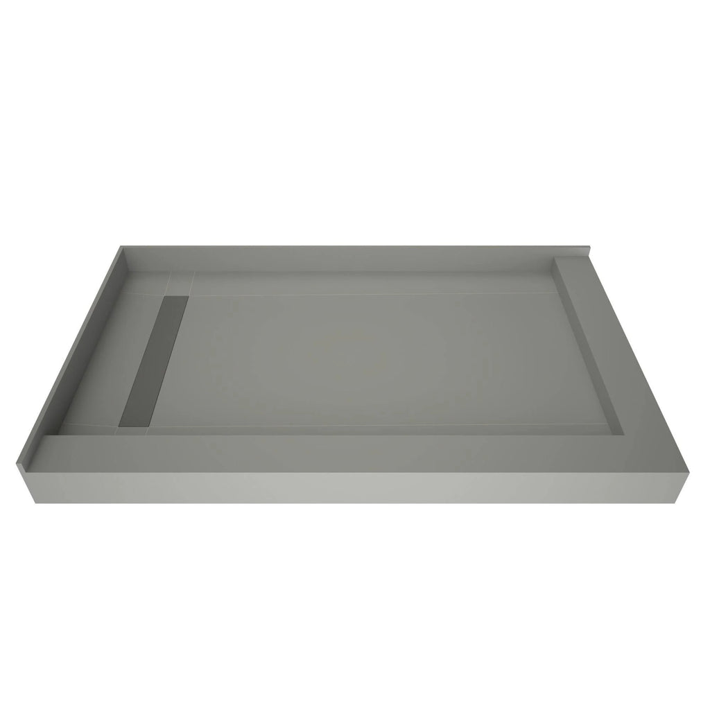 48x22 x 34x22 Double Threshold Shower Base with Drain T561