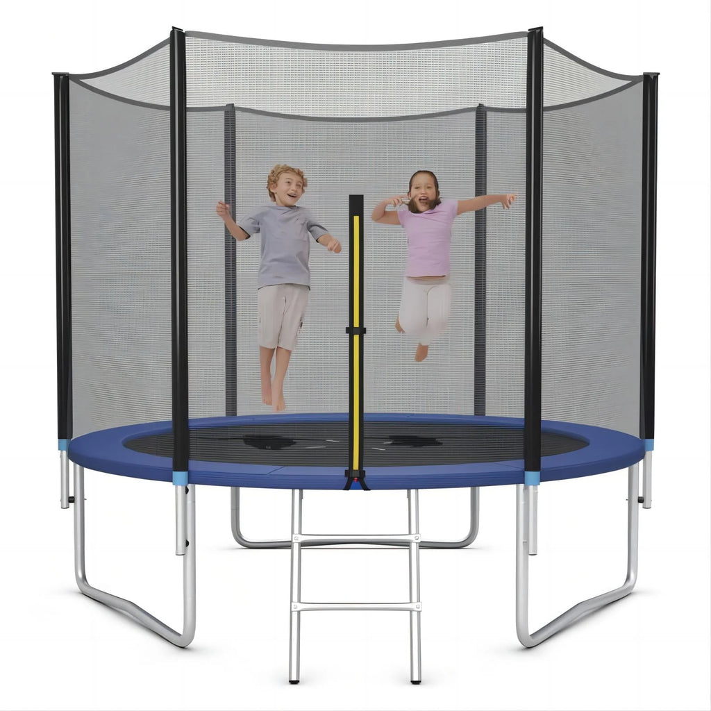 10ft Trampoline with Enclosure Net and Ladder D472