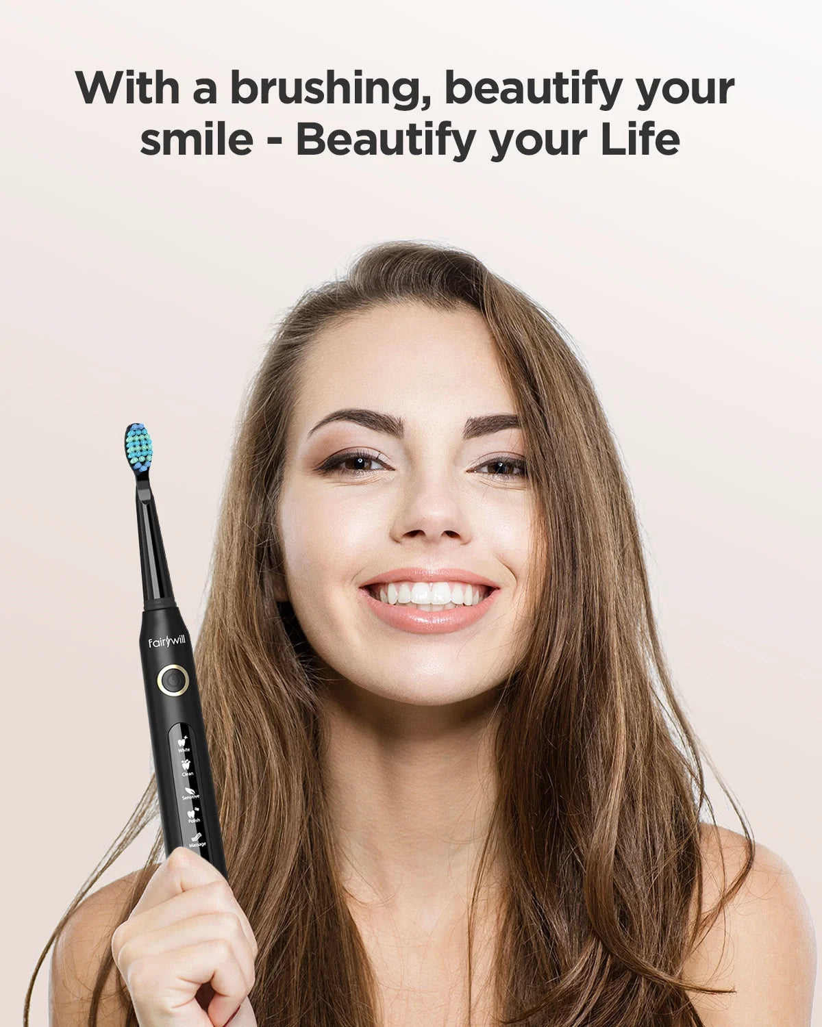 Black Rechargeable Electric Toothbrush Q196825