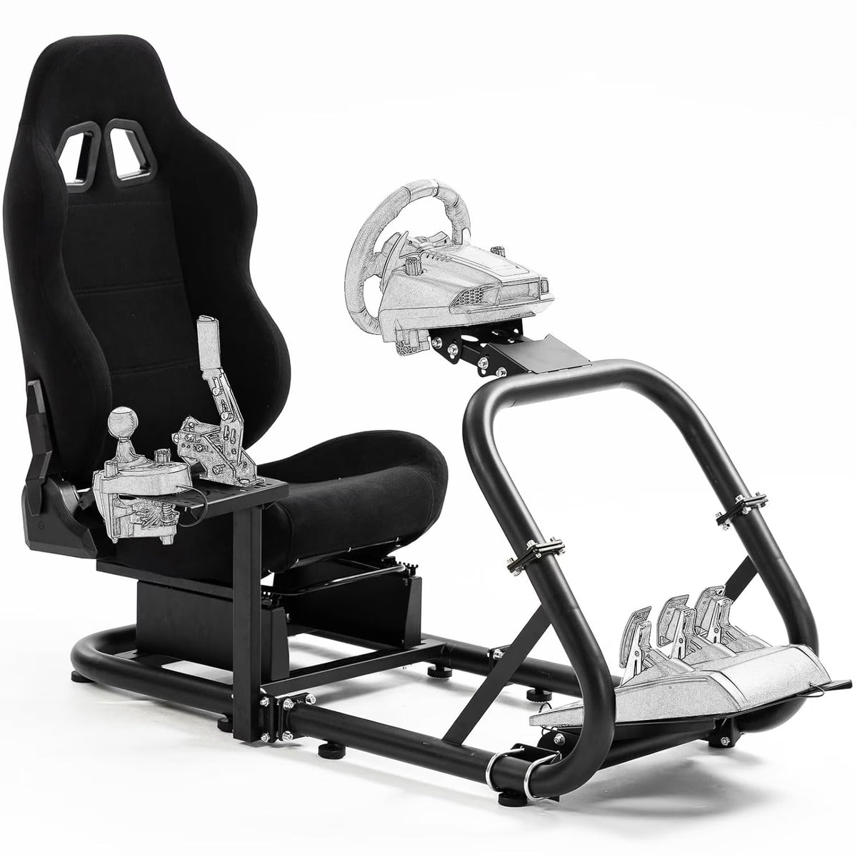 Sim Racing Cockpit with Seat H820
