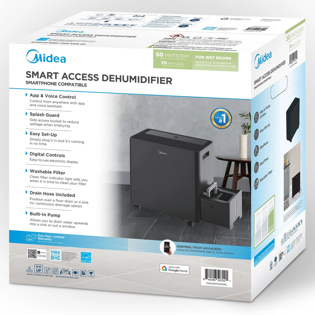 35-Pint Smart Dehumidifier U14265
