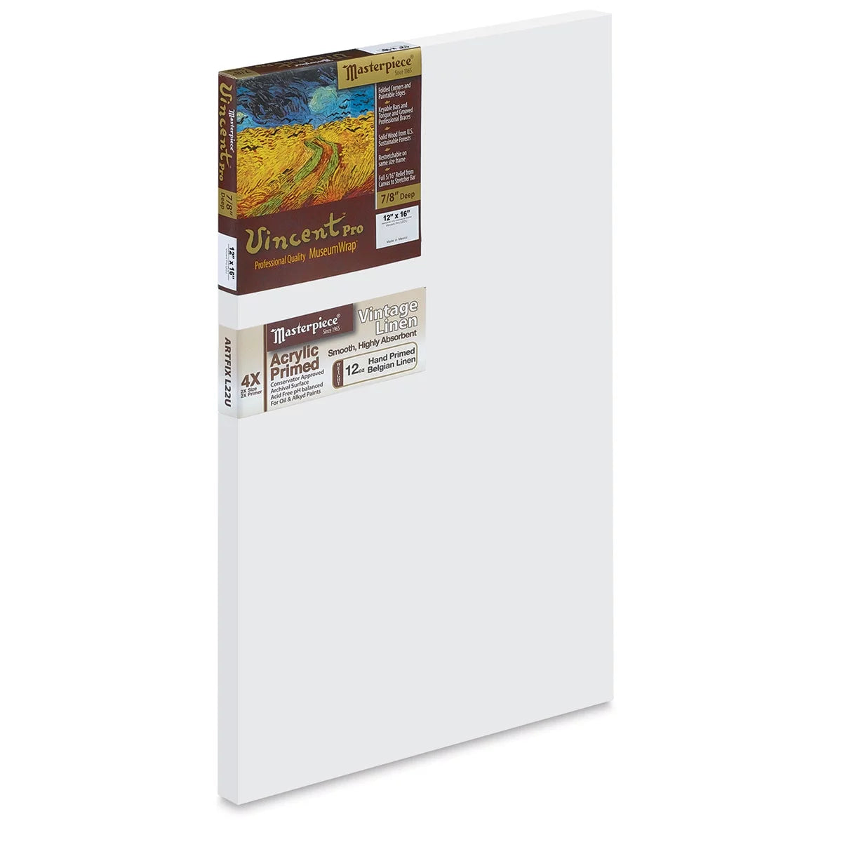 Linen Canvas 12" x 16" R1126