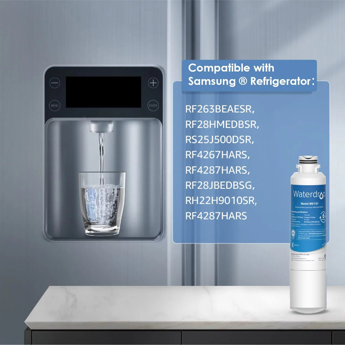 Refrigerator Water Filter E31408