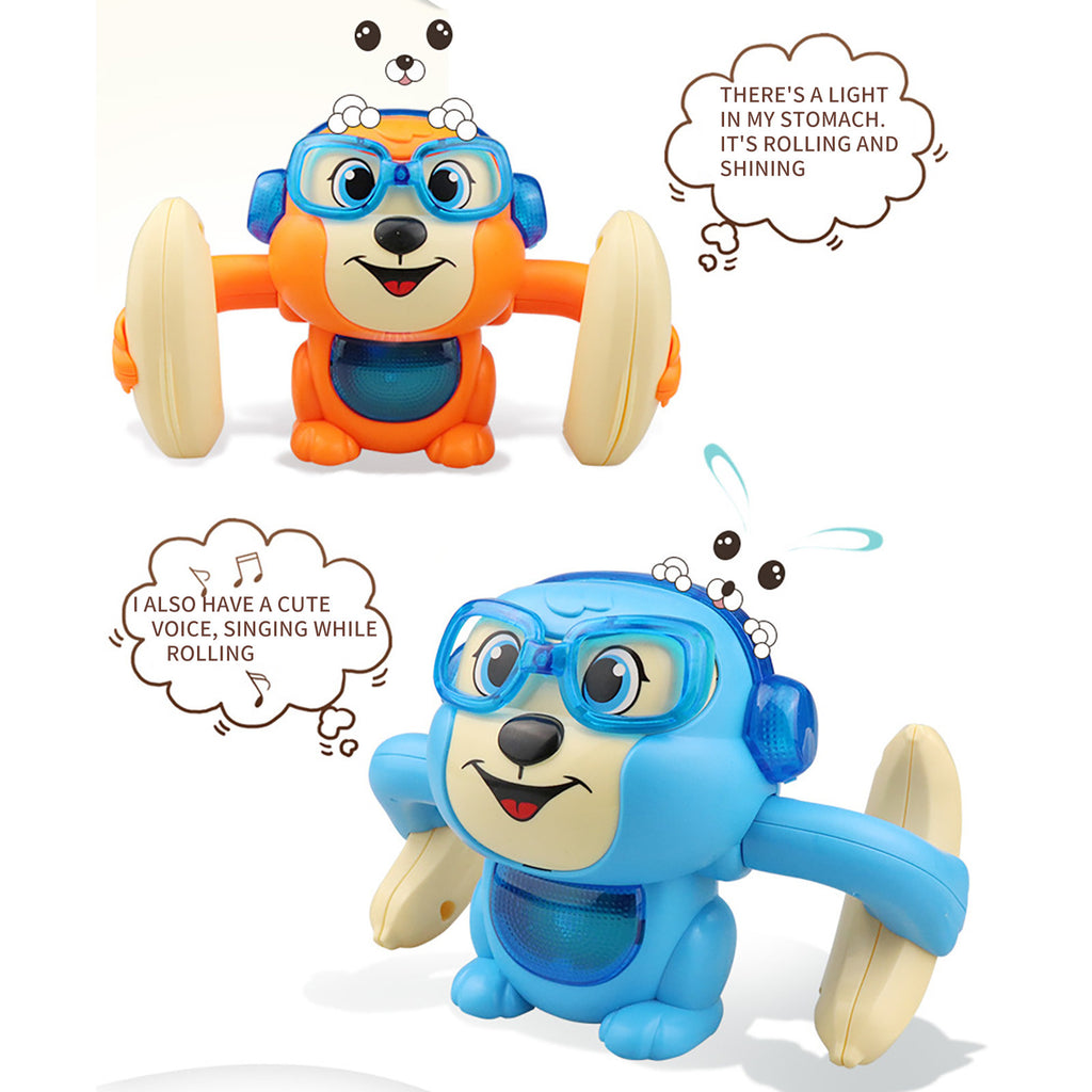 Pink Electric Rolling Monkey Toy K463566