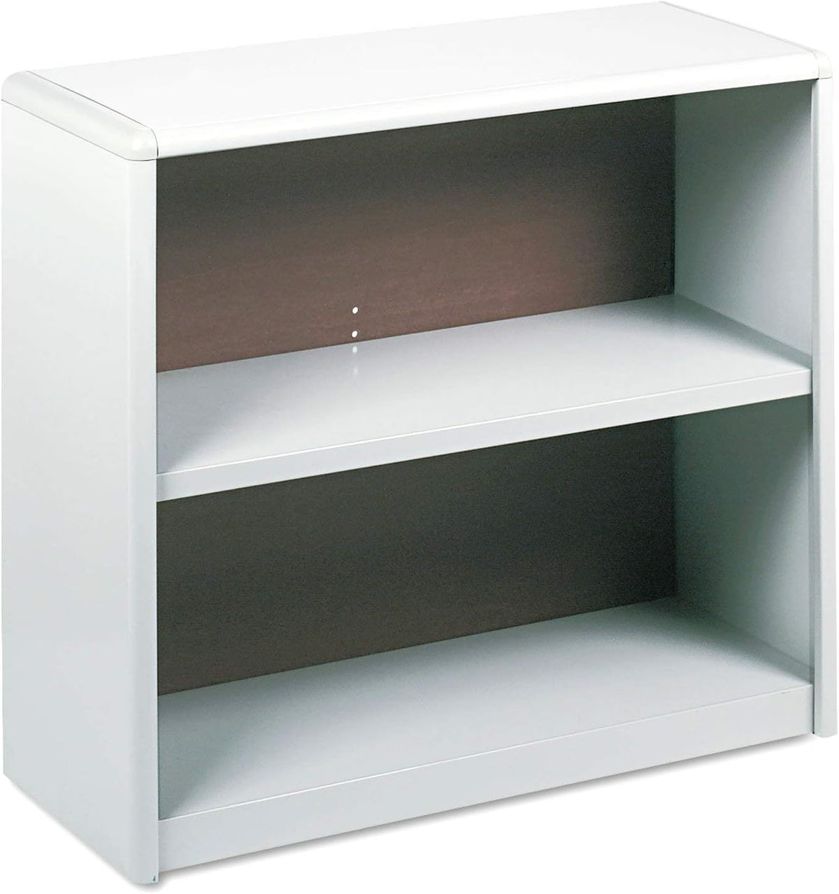 2-Shelf Gray Bookcase N4344