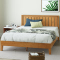 Queen Wood Platform Bed Frame with Headboard B714