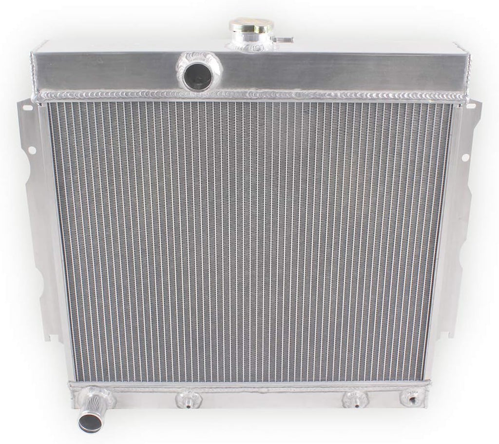 3 Rows Core Aluminum Cooling Radiator for Jeep CJ5 CJ6 CJ7 V8 Conversion Chevy Engine M298