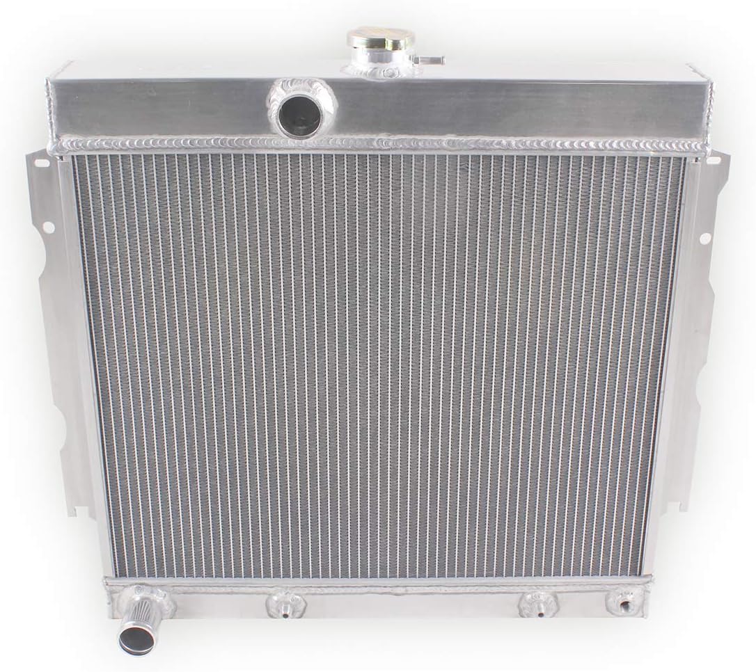 3 Rows Core Aluminum Cooling Radiator for Jeep CJ5 CJ6 CJ7 V8 Conversion Chevy Engine M298