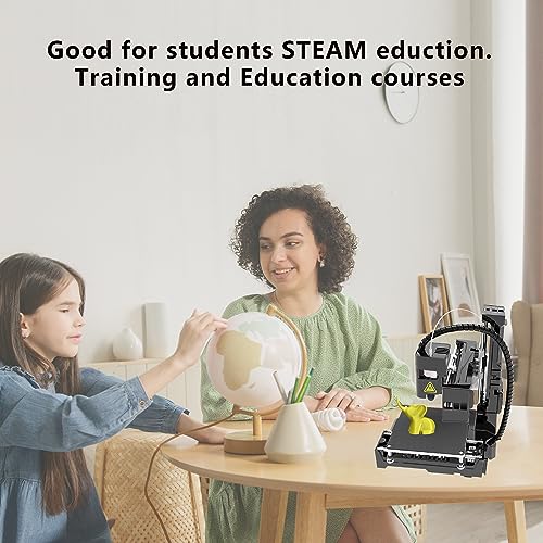 Mini 3D Printer, Entry-Level 3D Printer with High Printing Accuracy D2417