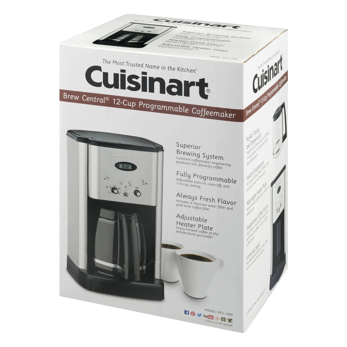 12 Cup Programmable Coffeemaker E786