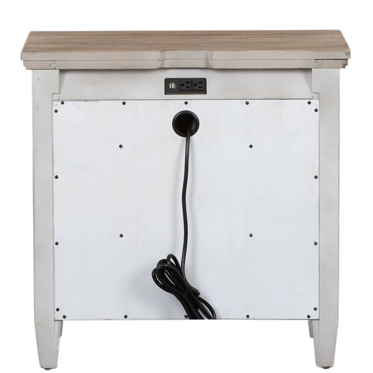 1 Drawer Night Stand with Charging Station F681683